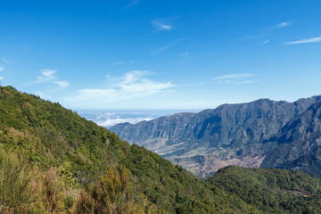 Mountain landscape. Madeira island, Portugal