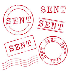 Sent Stamp Set