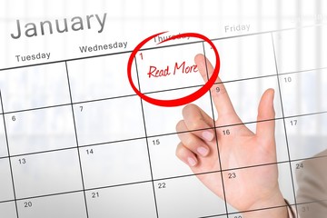 Obraz premium Composite image of new years resolutions