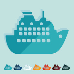 Flat design: liner