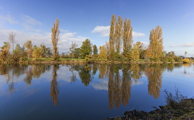 Canal at Cudrefin, Switzerland