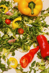 fresh healthy salad