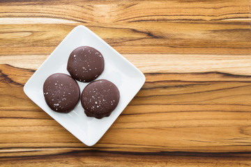 fresh sea salted caramels