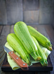 raw zucchini