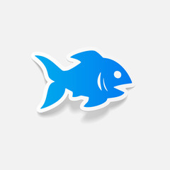 realistic design element: fish