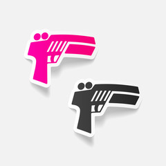 realistic design element: gun game