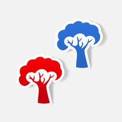 realistic design element: tree