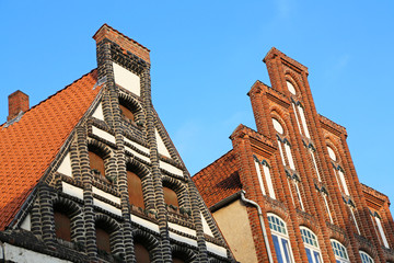 Fototapeta na wymiar Lüneburger Altstadtgiebel