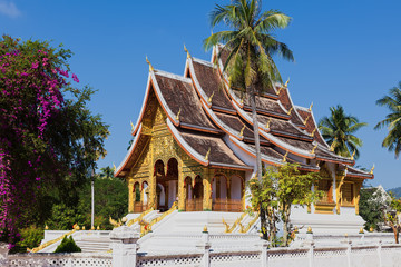 Temple in Luang Prabang Museum, Laos - 75107597