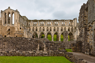 Ruins of ancient Abbey in England.