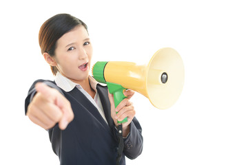 応援するサポーター