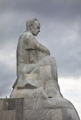 Fototapeta na wymiar Jose Marti memorial on Revolution Square in Havana. Cuba