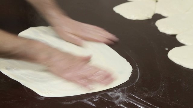 Preparation of dough