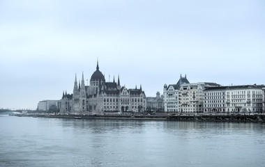Obraz premium Hungary Parliament Building, Budapest