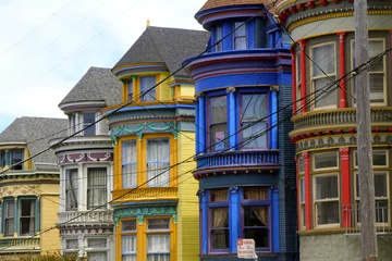 Fensteraufkleber Hashbury Street, San Francisco © fannyes
