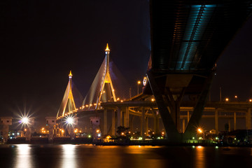 Fototapeta na wymiar Bangkok Mega Bridge