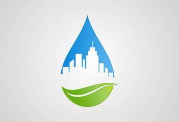 City ecology logo vector - 75116743