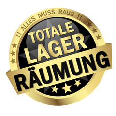 Button - Totale Lagerräumung