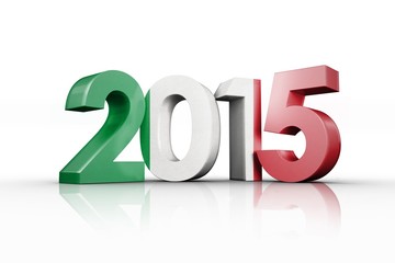 Composite image of italy national flag