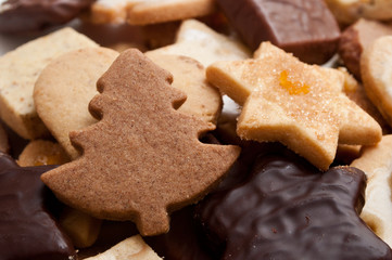 assortiment de petits-fours de noël