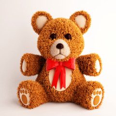 Teddy Bear 3d illustration