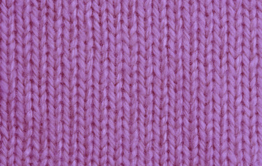 Macro of a woolen Pattern