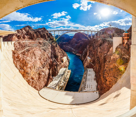 Panorame Hoover Dam