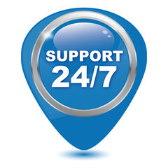 SUPPORT 24 7 ICON