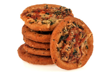 Des mini-pizzas pour l'apéritif