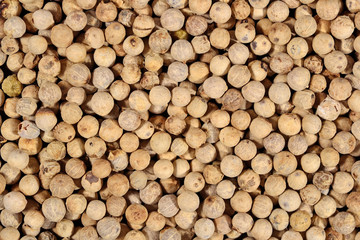 White pepper seeds background