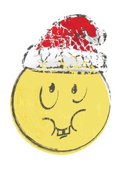 Christmas Cartoon face emotions