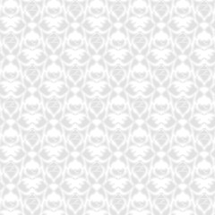 decorative seamless pattern silver