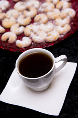 Kaffee und Weihnachtsgebäck