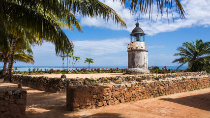 Lighthouse on &icirc;le aux nattes