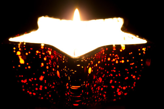 Duftkerze in Sternenform