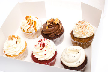 Cupcakes in the box