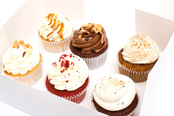 Cupcakes in the box