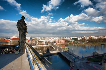 Widok z wieży matematycznej Uniwersytetu Wrocławskiego © Patryk Michalski