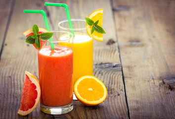 Fruit smoothies