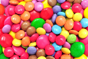 Fototapeta na wymiar Multicolor candies