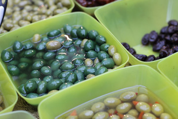 Green olives