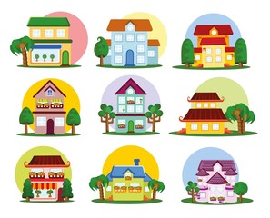 Вектор иконки дом