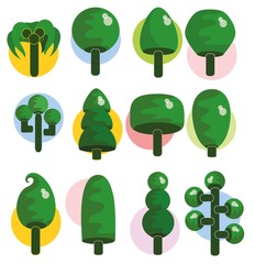 Иконки Мультфильм, дерево