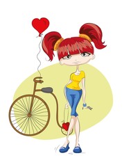 Мультфильм модные девушки