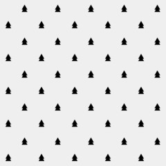 New Year minimalistic pattern