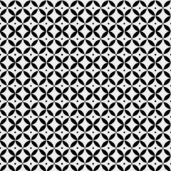 Abstract minimalistic black and white pattern
