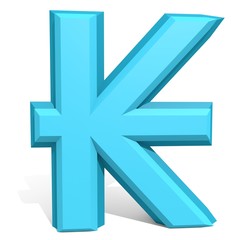 Obraz premium 3d kip sign