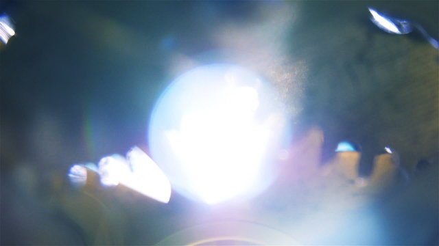 Clock gears mechanism. Close up