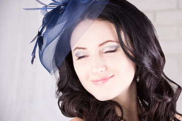 Girl in a hat