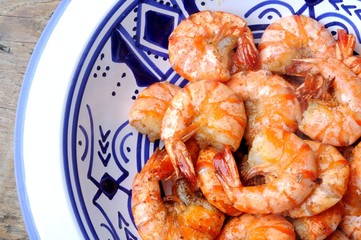 fried shrimps